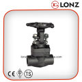 ANSI Carbon Steel A105 Socket Weld Forged Steel Gate Valve